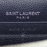 Saint Laurent Monogram Envelope Chain Wallet Stamp