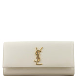  Saint Laurent Classic Monogram Kate Clutch Front