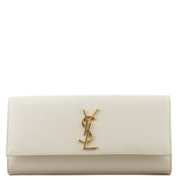  Saint Laurent Classic Monogram Kate Clutch Front