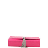 Saint Laurent Kate Medium Tassel Satchel Crocodile Embossed Base