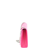 Saint Laurent Kate Medium Tassel Satchel Crocodile Embossed Left