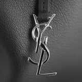 Saint Laurent Large Fringe Shopping Tote Logo