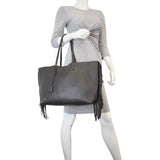 Saint Laurent Large Fringe Shopping Tote Mannequin