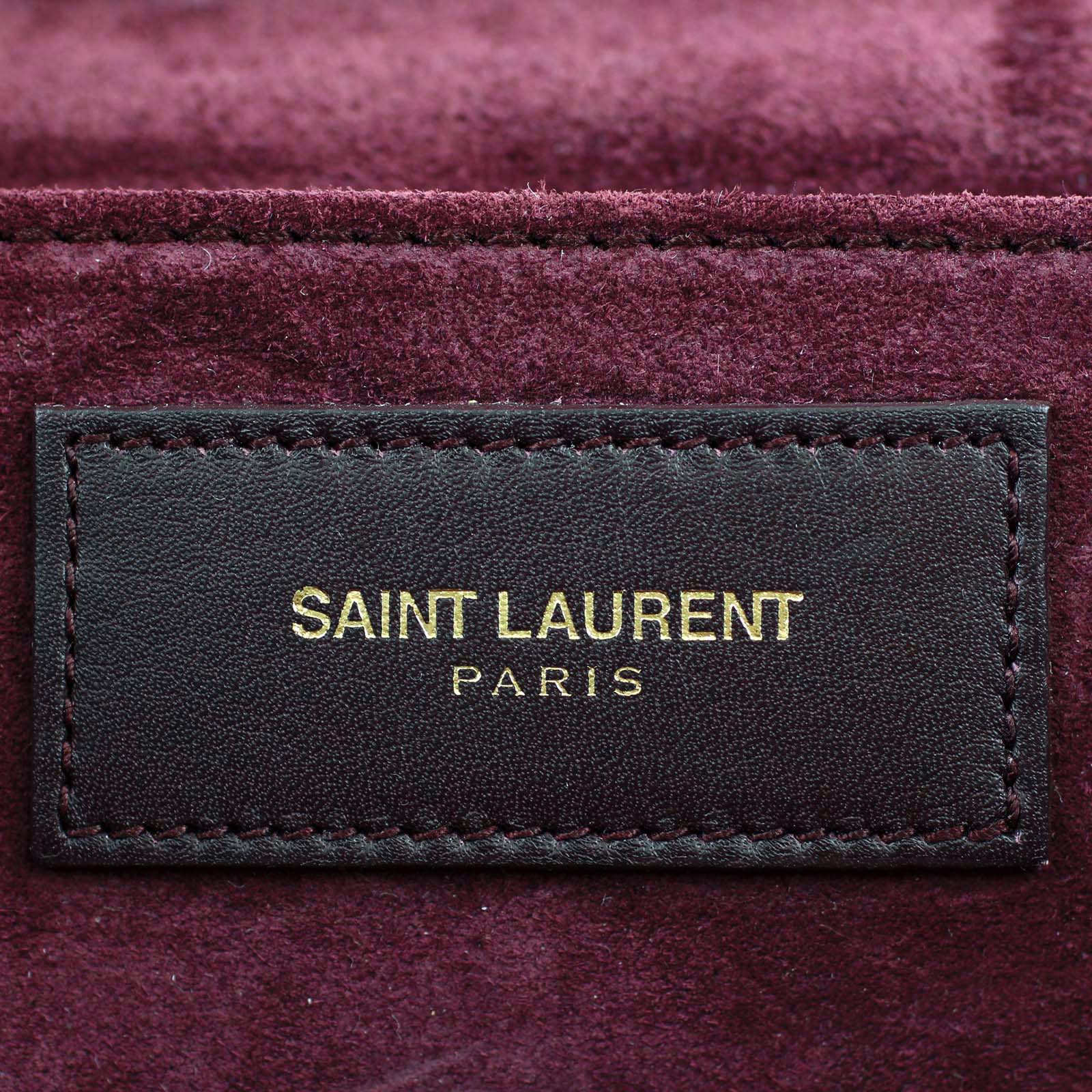 Saint Laurent Ligne Y Clutch Stamp