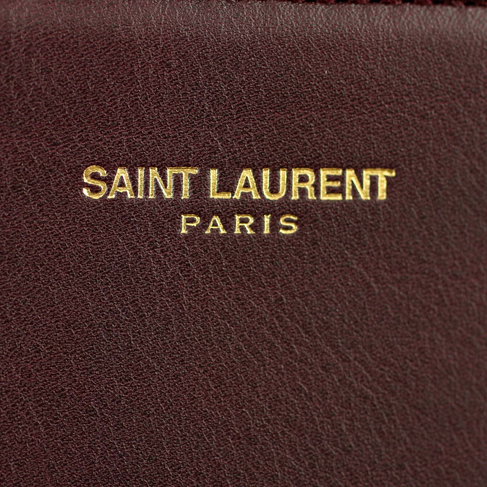 Saint Laurent Ligne Y Clutch Stamp
