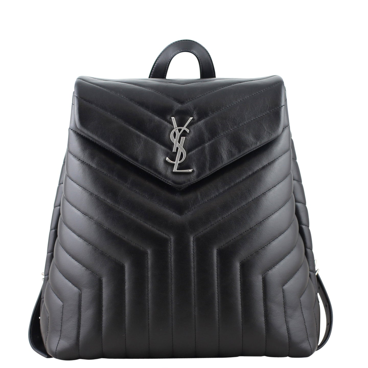 Saint Laurent Loulou Monogram Backpack Medium front