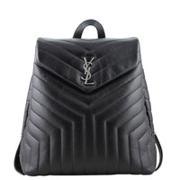 Saint Laurent Loulou Monogram Backpack Medium front