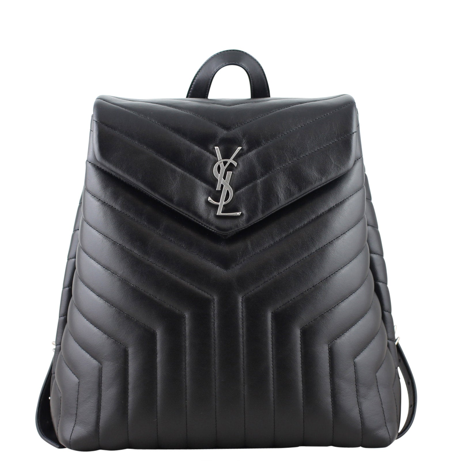 Saint Laurent Loulou Monogram Backpack Medium front