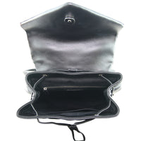 Saint Laurent Loulou Monogram Backpack Medium interior