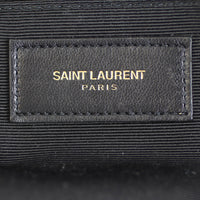 Saint Laurent Matelassé Chevron Shopping Tote Stamp