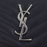 Saint Laurent Matelasse Zip Around Wallet Logo