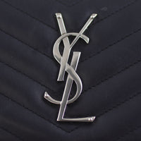 Saint Laurent Matelasse Zip Around Wallet Logo
