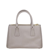 Prada Saffiano Lux Galleria Double Zip Tote Mini Back