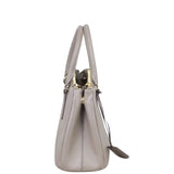 Prada Saffiano Lux Galleria Double Zip Tote Mini Side