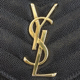 Saint Laurent Monogram Chain Wallet Logo