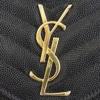 Saint Laurent Monogram Chain Wallet Logo