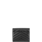 Saint Laurent Monogram Compact Tri-Fold Wallet Back