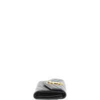 Saint Laurent Monogram Compact Tri-Fold Wallet Left