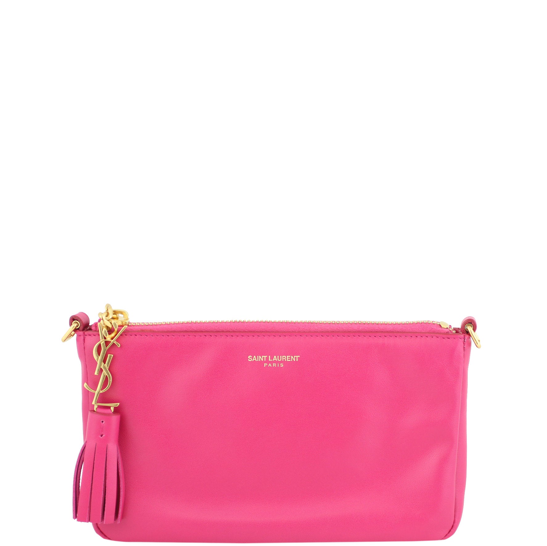 Saint Laurent Monogram Crossbody Phone Pouch Front