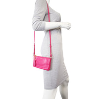 Saint Laurent Monogram Crossbody Phone Pouch Mannequin