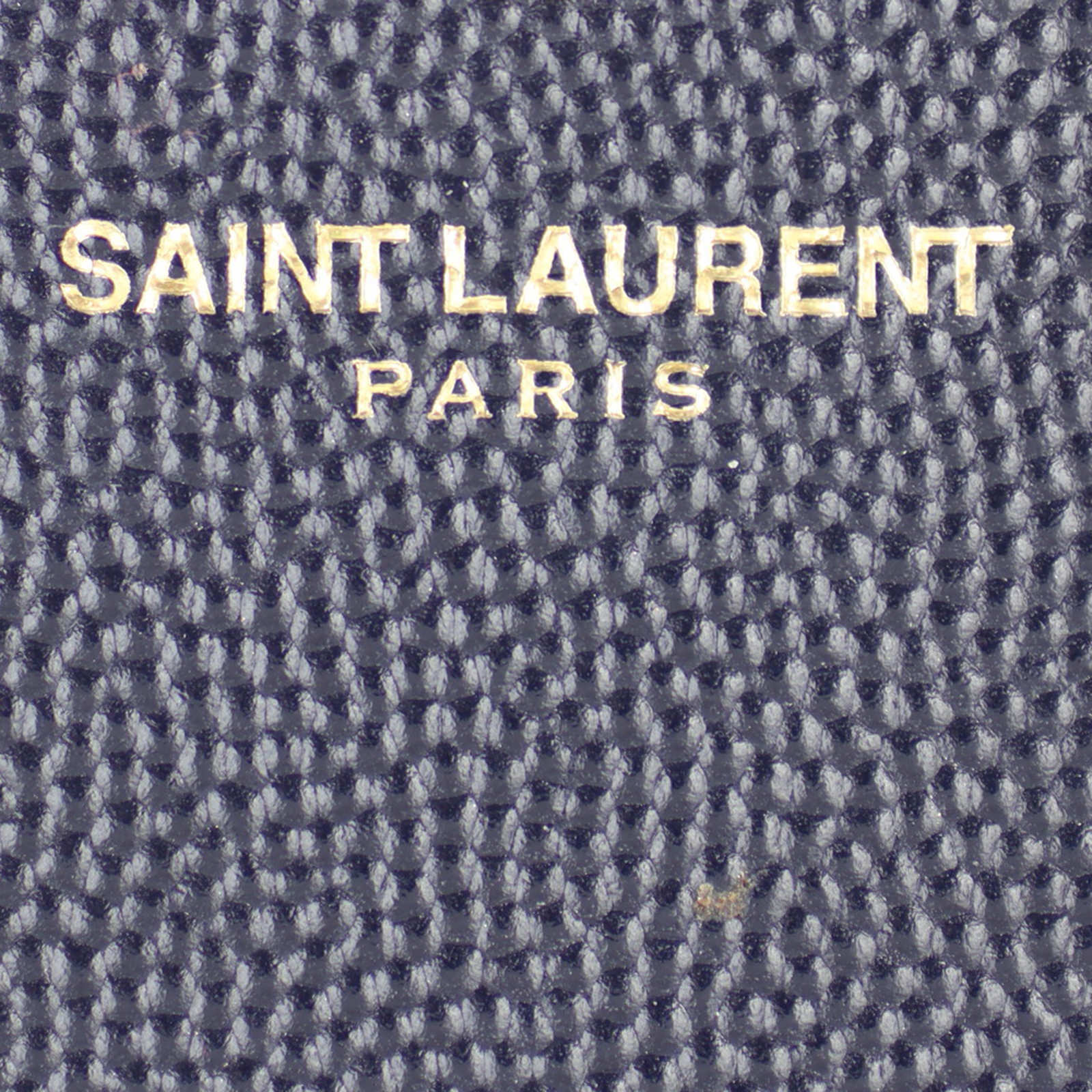 Saint Laurent Monogram Envelope Chain Wallet Stamp