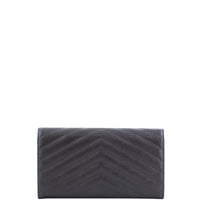 Saint Laurent Monogram Envelope Wallet Large Back