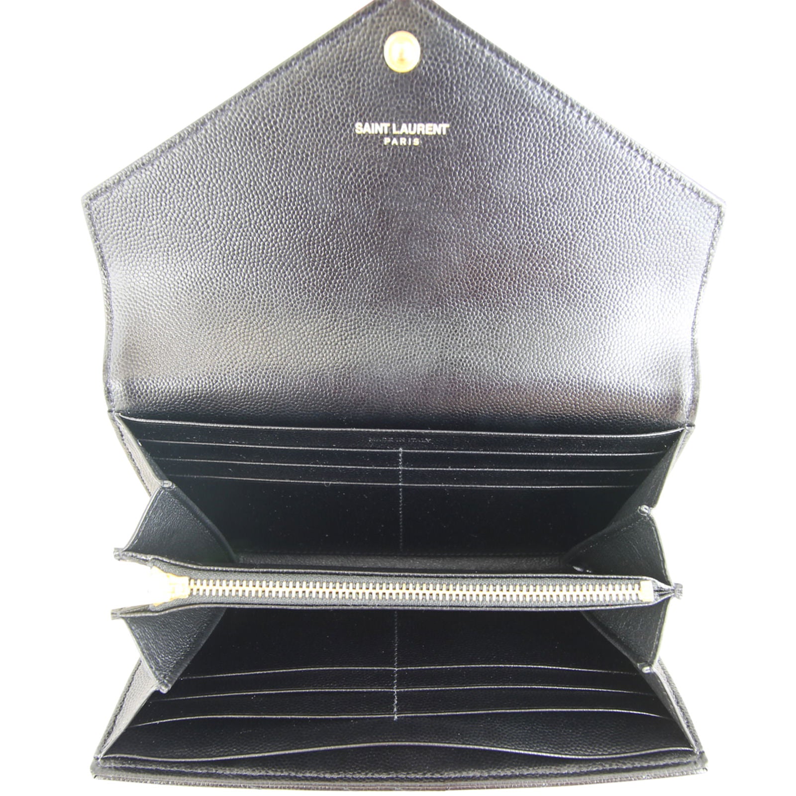 Saint Laurent Monogram Envelope Wallet Large Interior