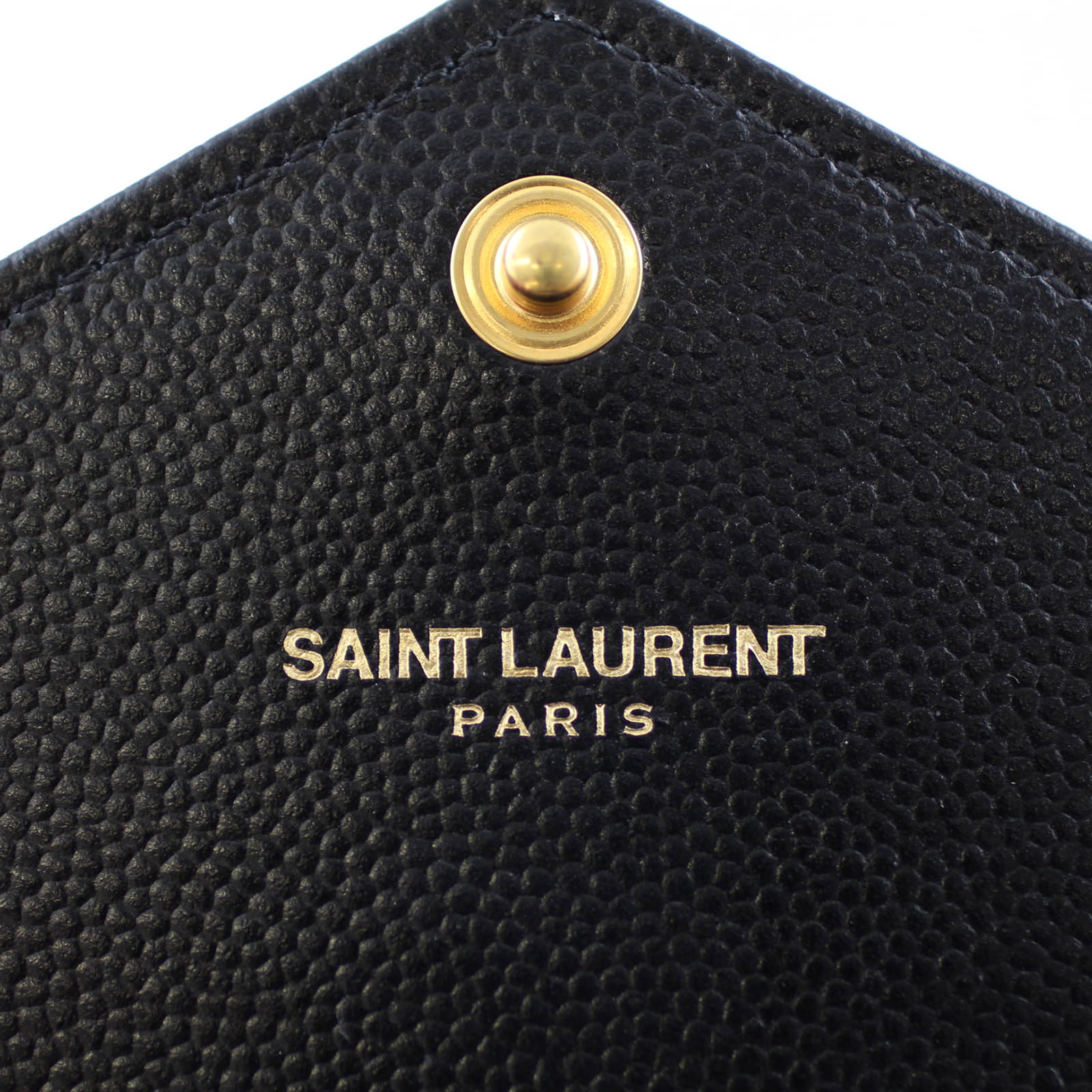 Saint Laurent Monogram Envelope Wallet Stamp
