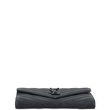 Saint Laurent Monogram Matelassé Flap Wallet Large Base
