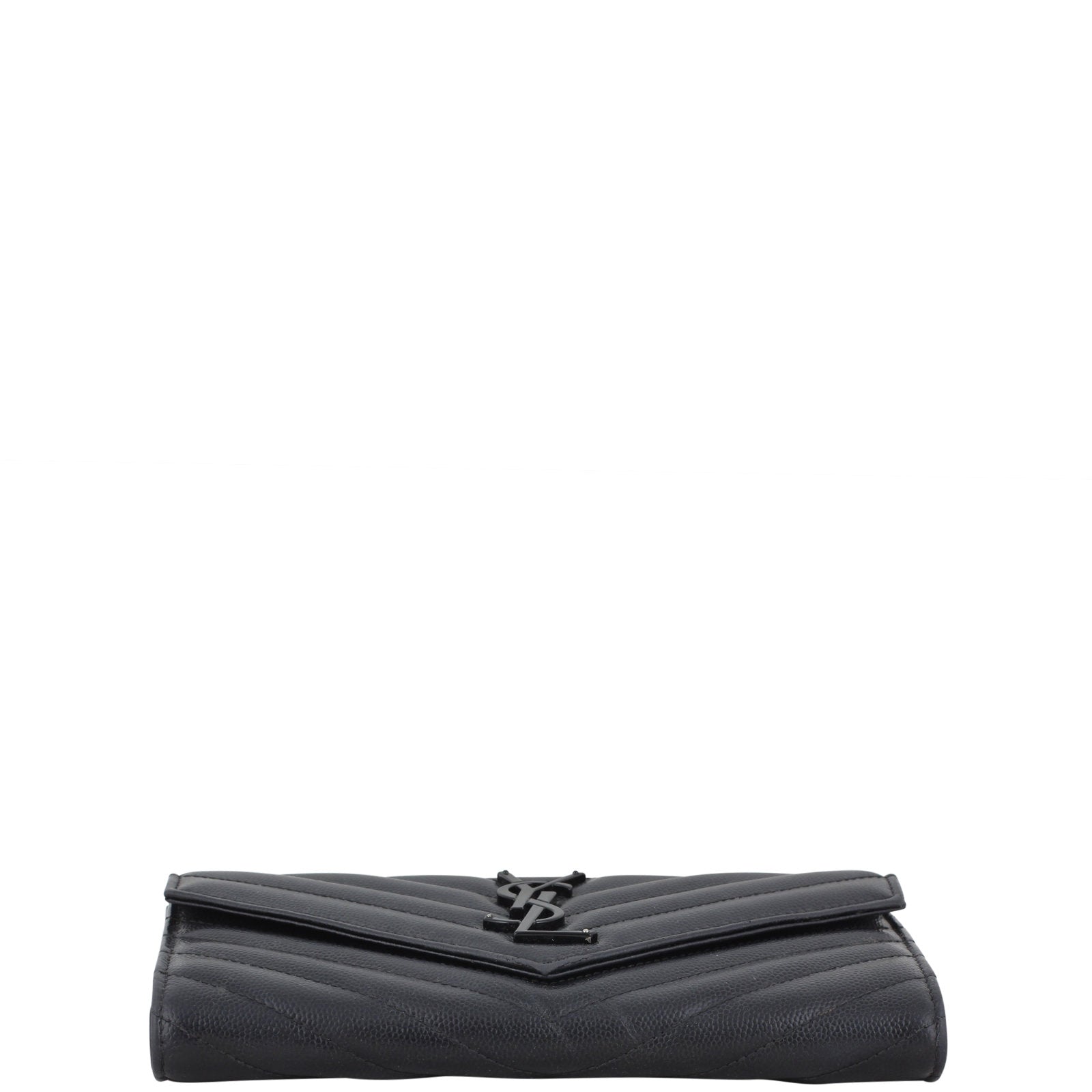Saint Laurent Monogram Matelassé Flap Wallet Large Base