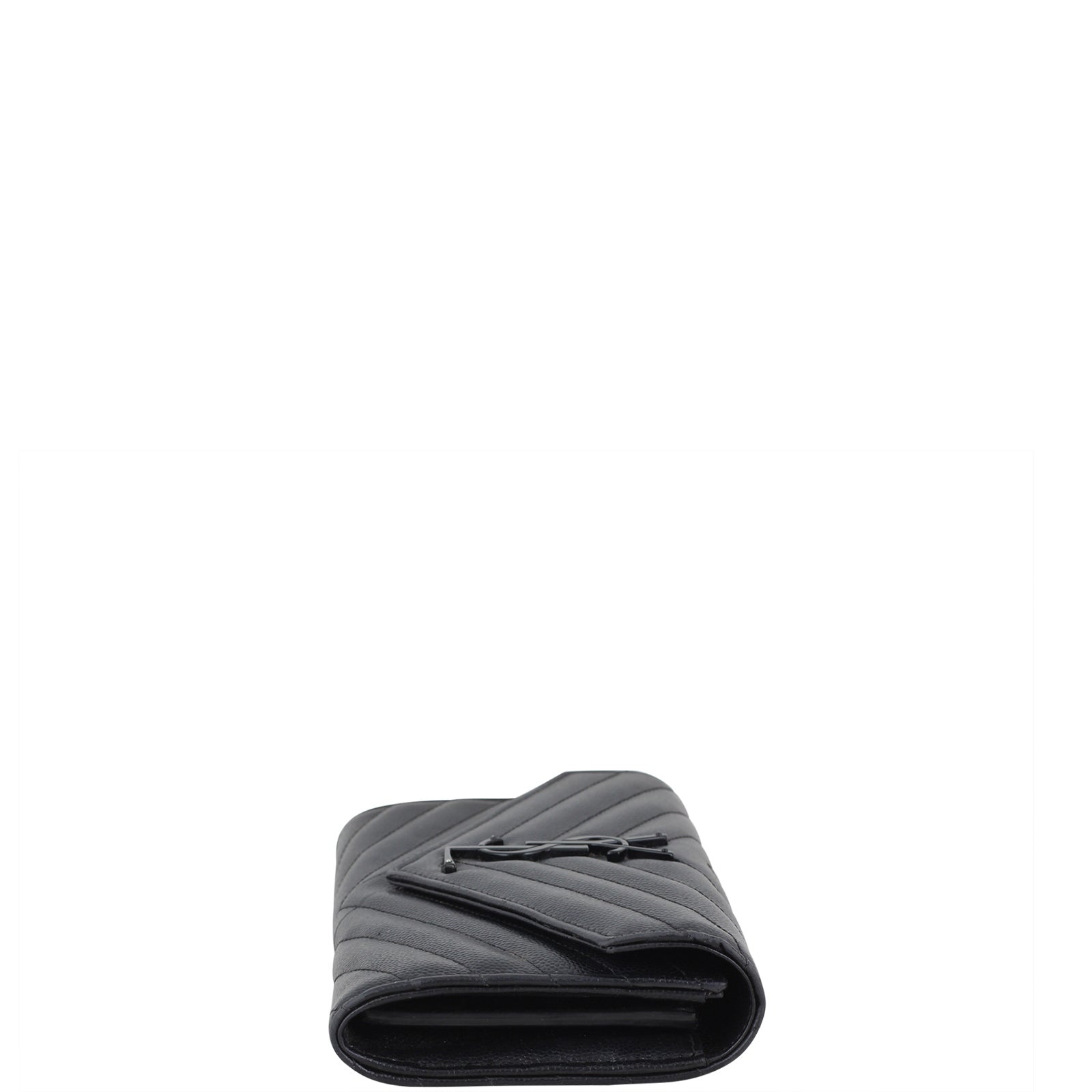 Saint Laurent Monogram Matelassé Flap Wallet Large Left