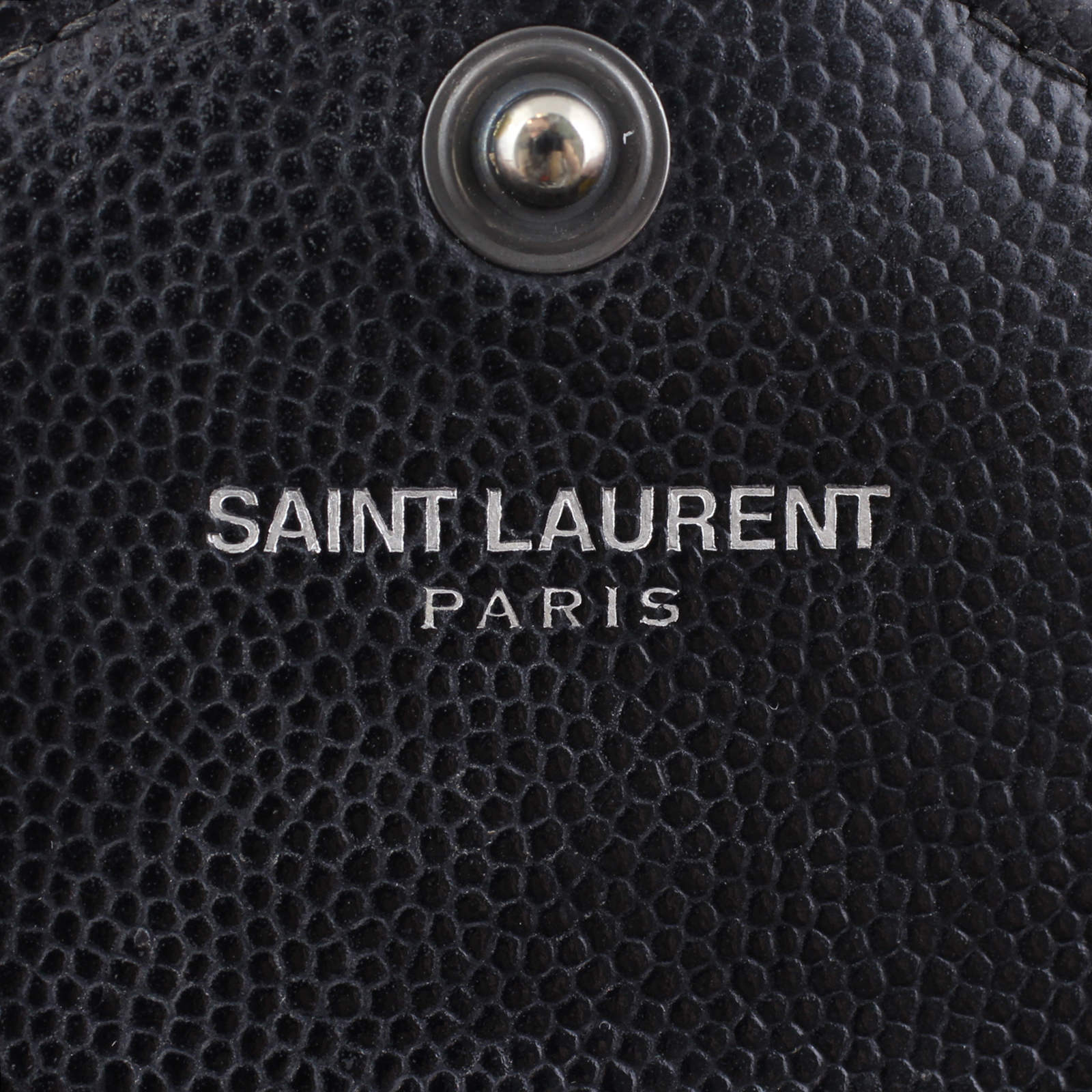 Saint Laurent Monogram Matelassé Flap Wallet Large Stamp
