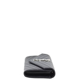 Saint Laurent Monogram Flap Wallet Large Left