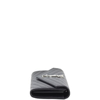 Saint Laurent Monogram Flap Wallet Large Left