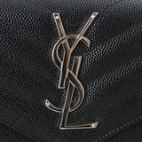 Saint Laurent Monogram Flap Wallet Large Logo
