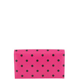 Saint Laurent Polka Dot Classic Monogram Clutch Back