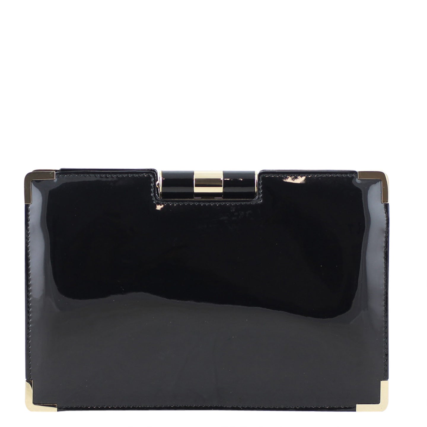Saint Laurent Patent Clutch back