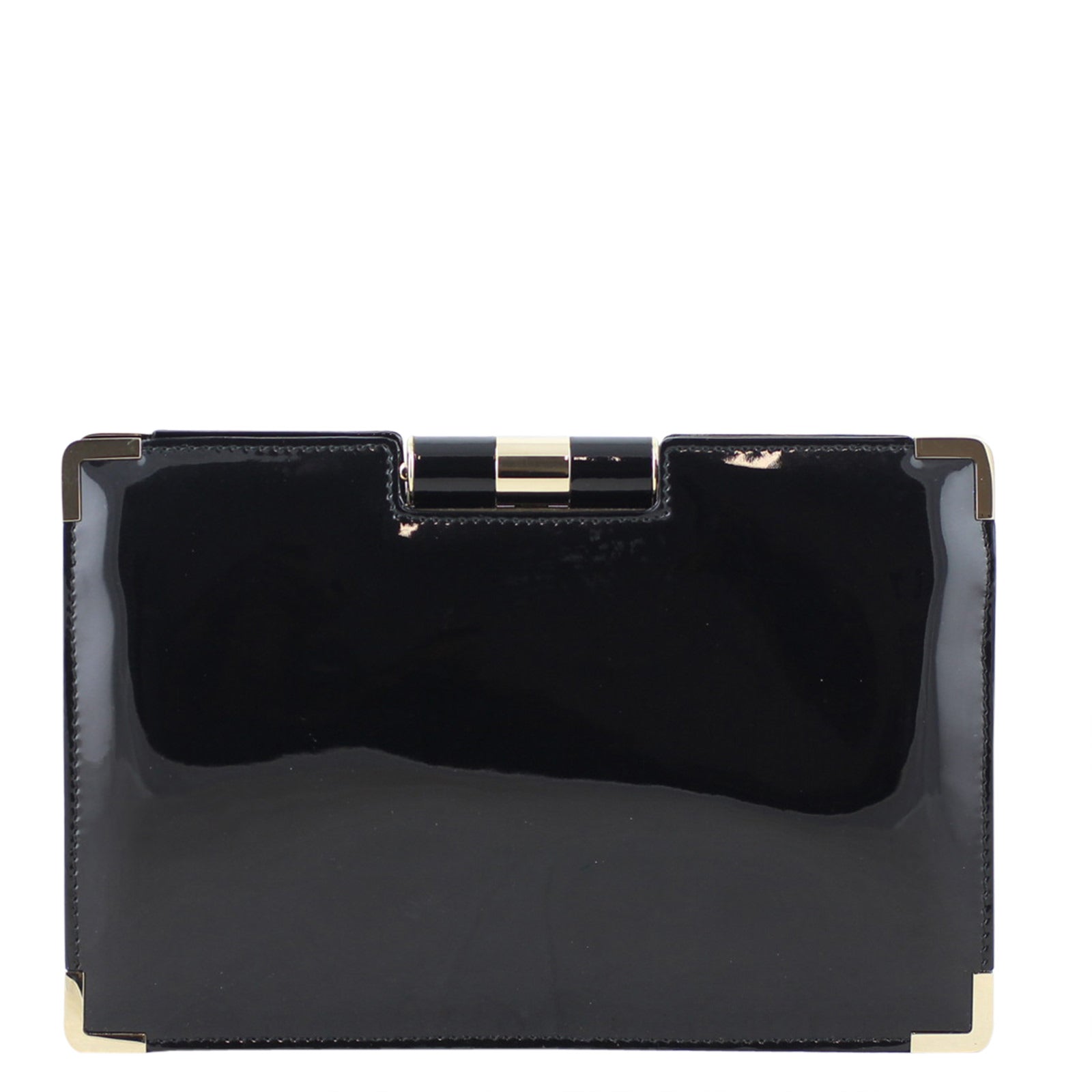 Saint Laurent Patent Clutch back