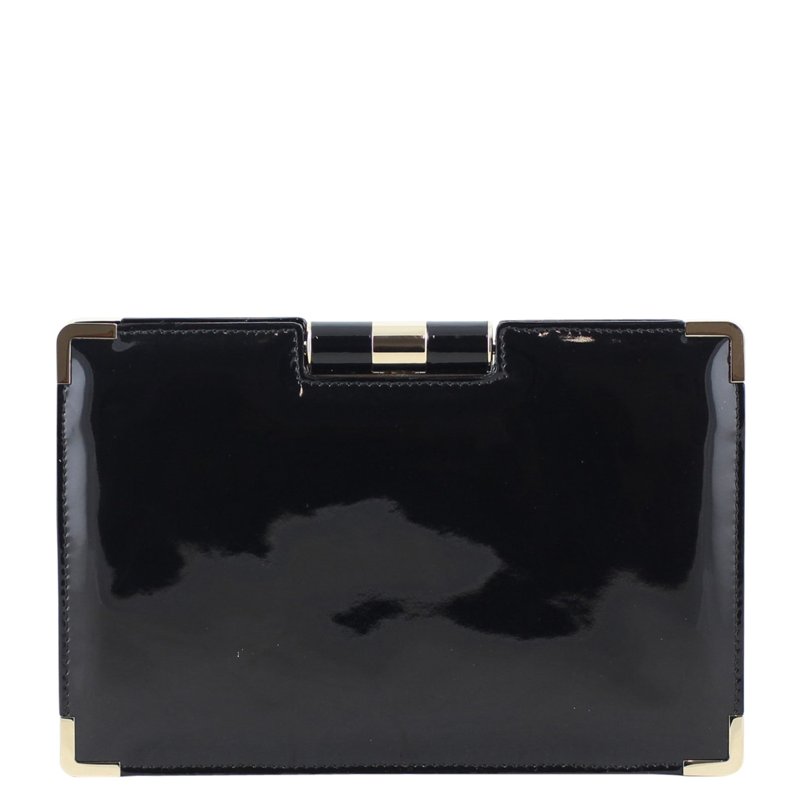 Saint Laurent Patent Clutch front