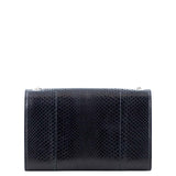 Saint Laurent Classic Medium Kate Tassel Satchel Python Back