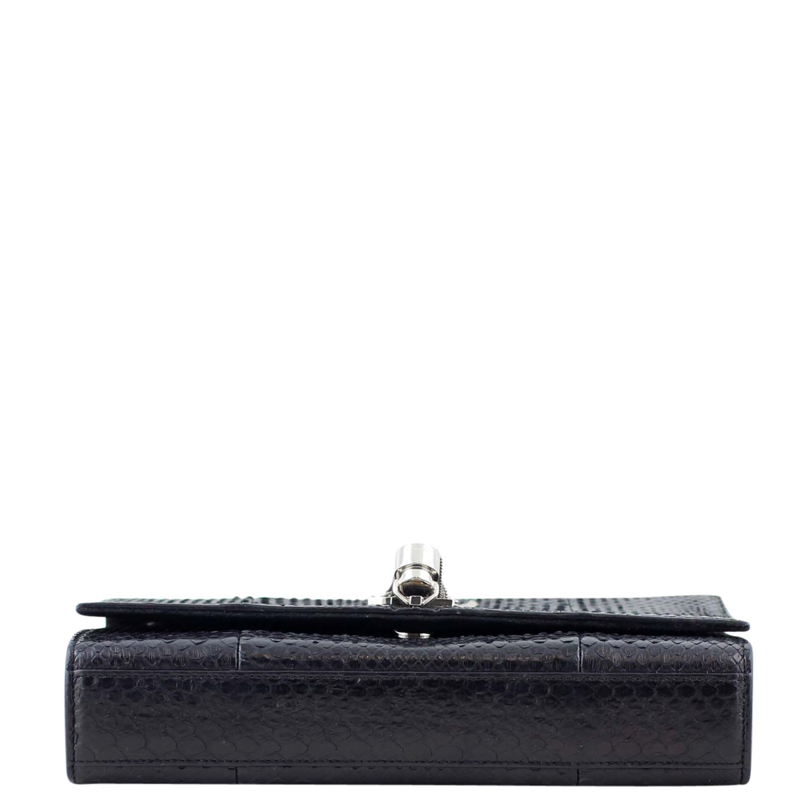 Saint Laurent Classic Medium Kate Tassel Satchel Python Base