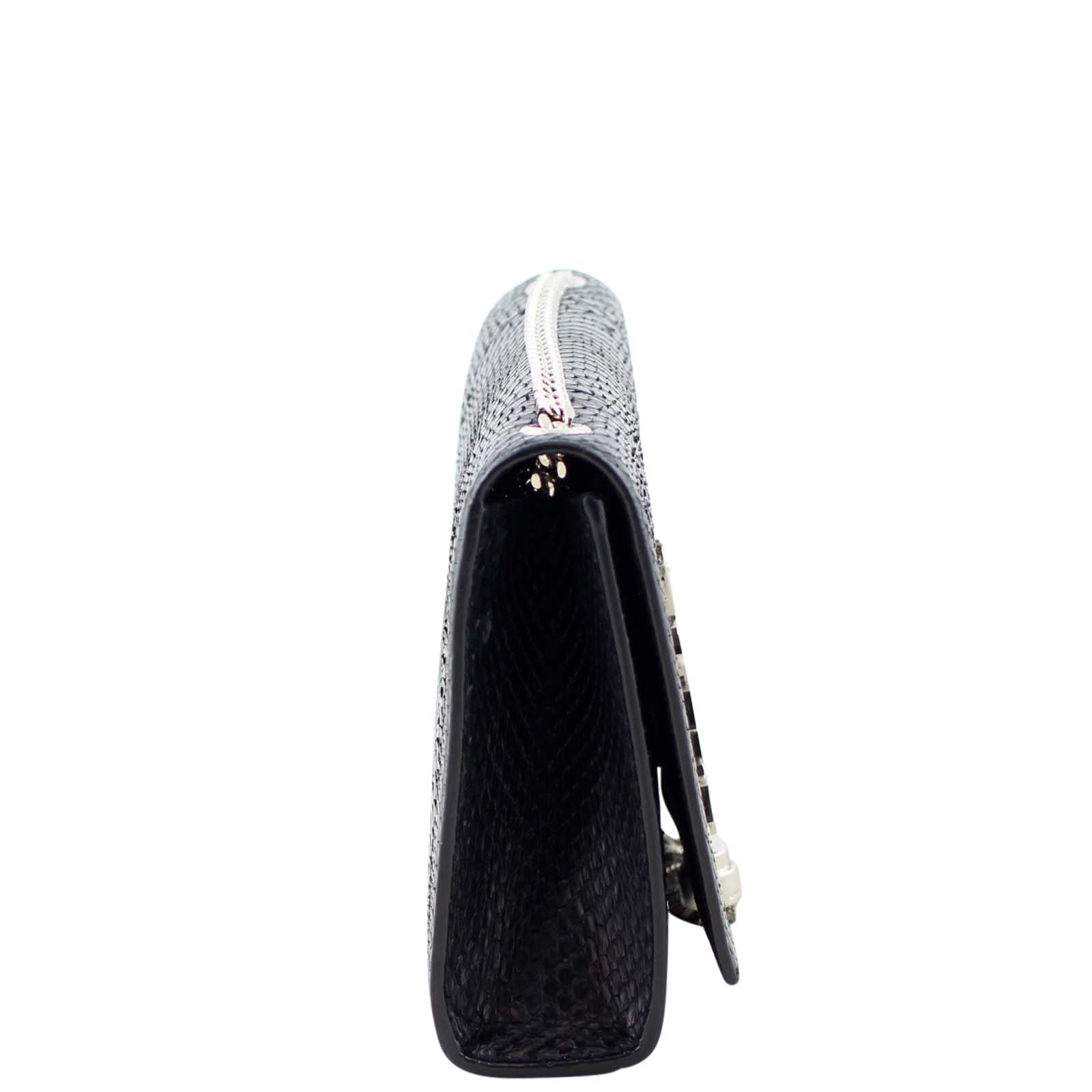 Saint Laurent Classic Medium Kate Tassel Satchel Python Left