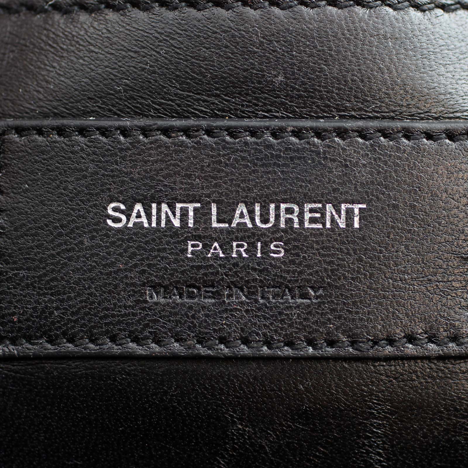 Saint Laurent Classic Medium Kate Tassel Satchel Python Stamp