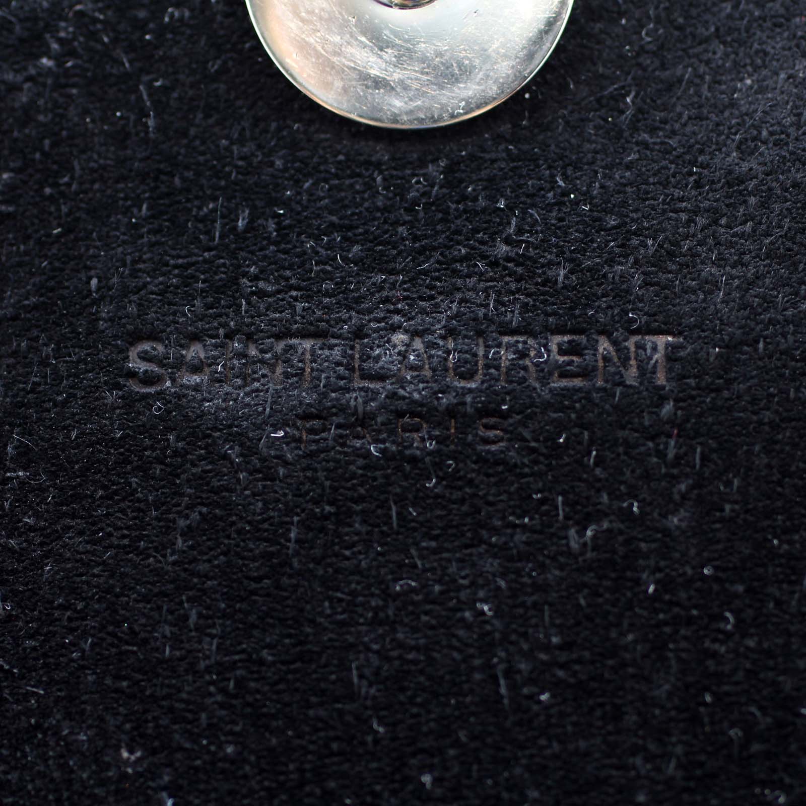 Saint Laurent Classic Medium Kate Tassel Satchel Python Stamp