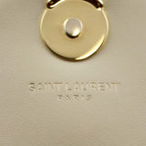 Saint Laurent Soft Raffia Shoulder Bag Stamp