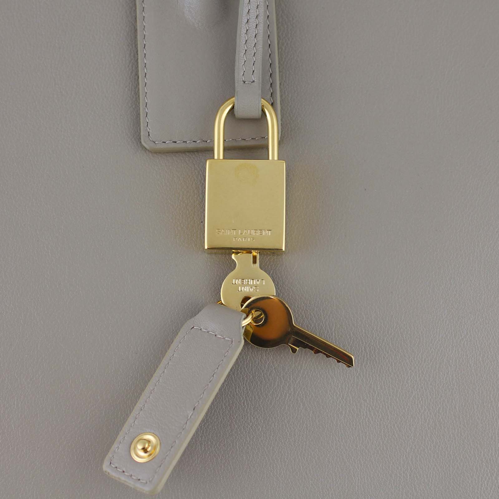 Saint Laurent Sac de Jour lock + key