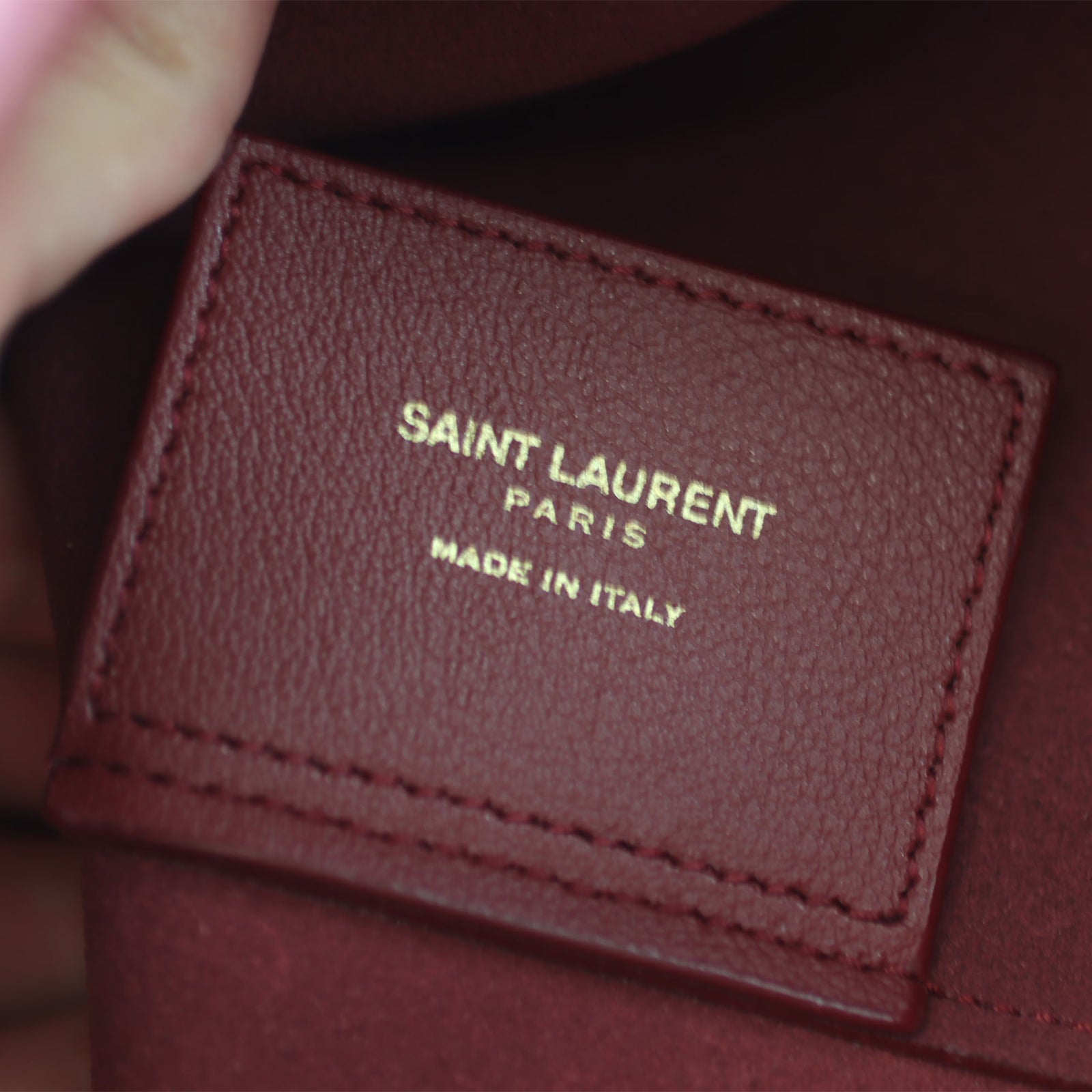 Saint Laurent Shopping Tote Stamp