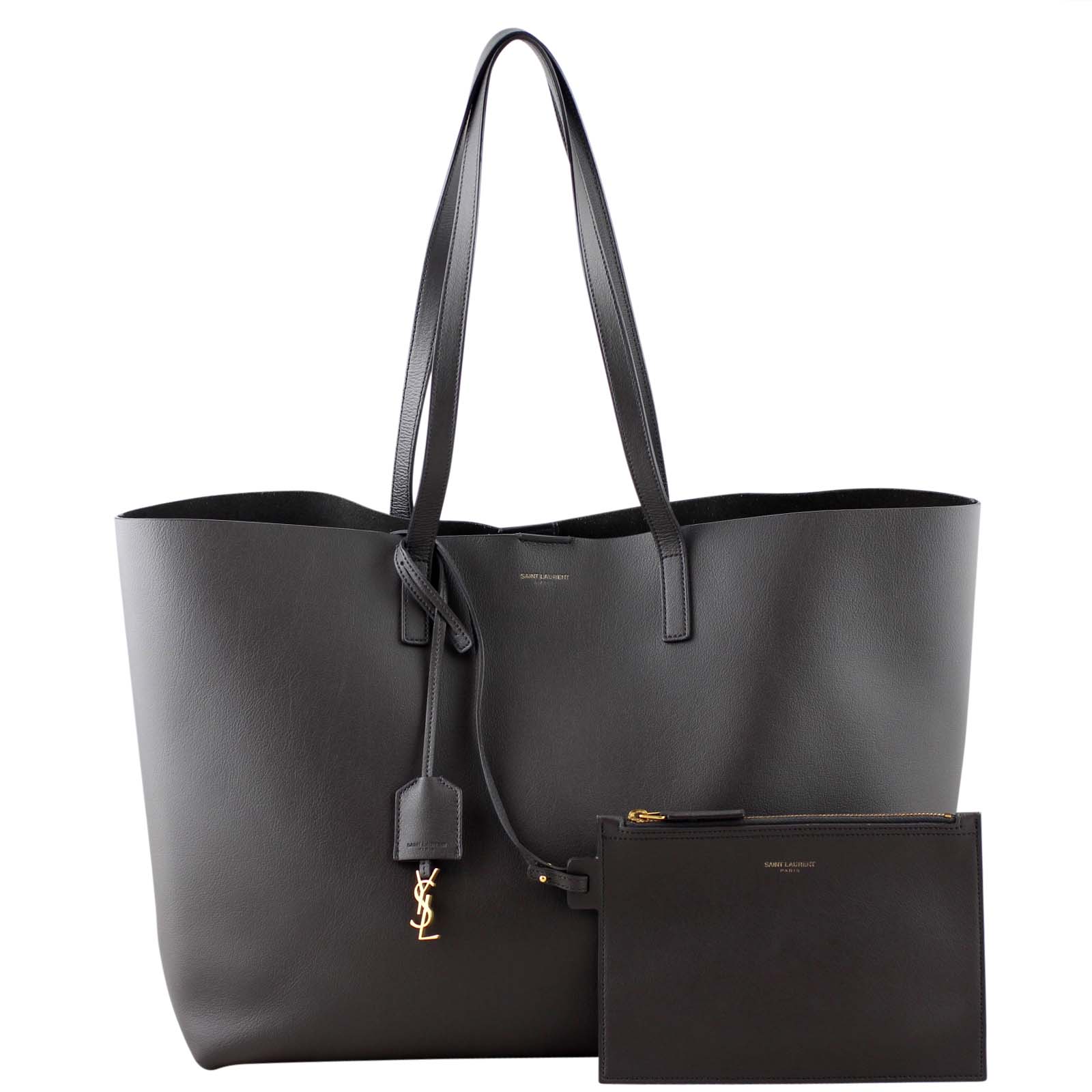 Saint Laurent Shopping Tote w pouch
