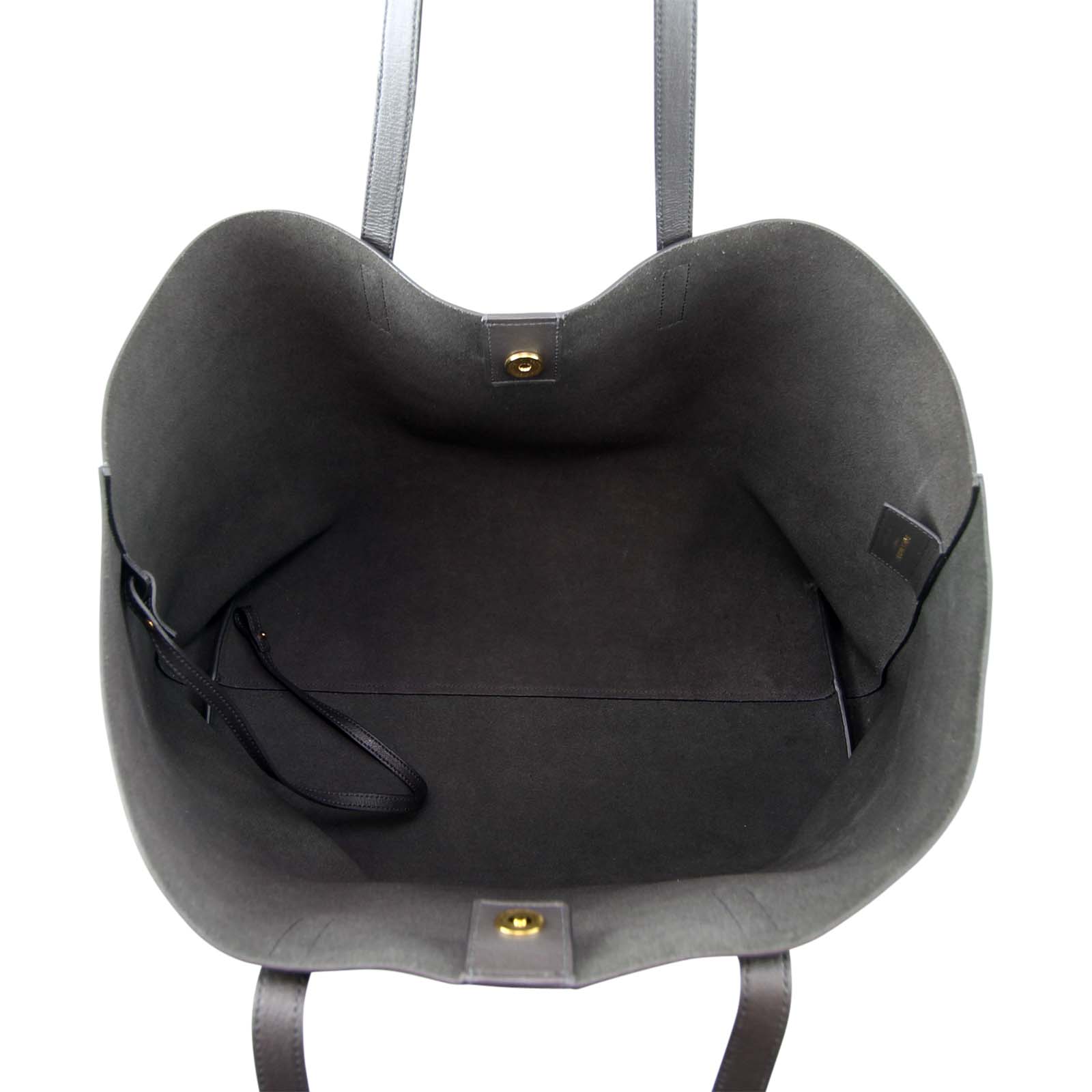 Saint Laurent Shopping Tote Interior