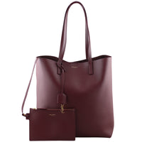 Saint Laurent Shopping Tote front pouch